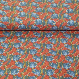 100% Cotton Digital Print - Liberty Inspired Floral