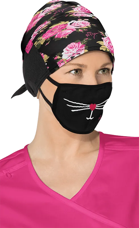 Beautiful Rose Surgical Hat - BA129 - BLR