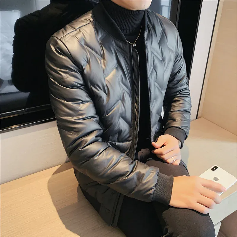 Black Puffer Winter Jackets For Men