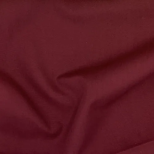 Burgundy | Cotton|Polyester Solid Shirting - SKU 5979