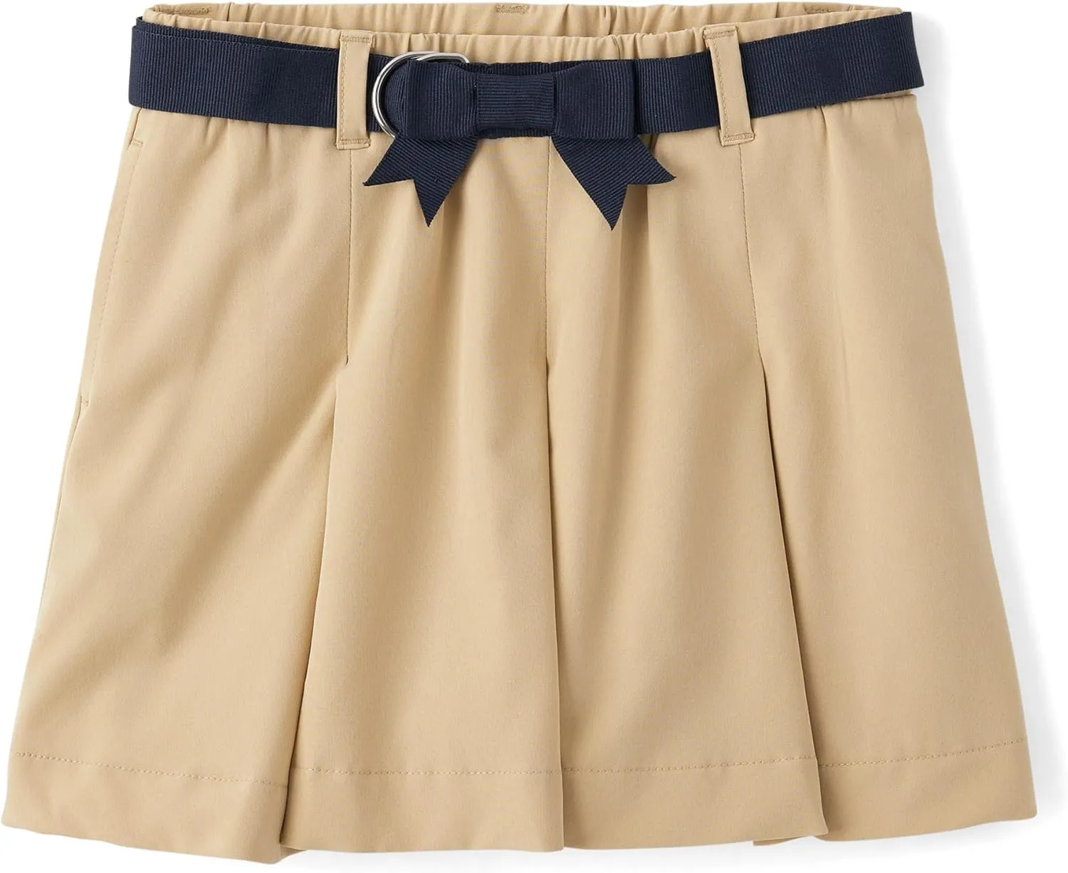 Gymboree Girls' and Toddler Twill Pleated Belted Skort
