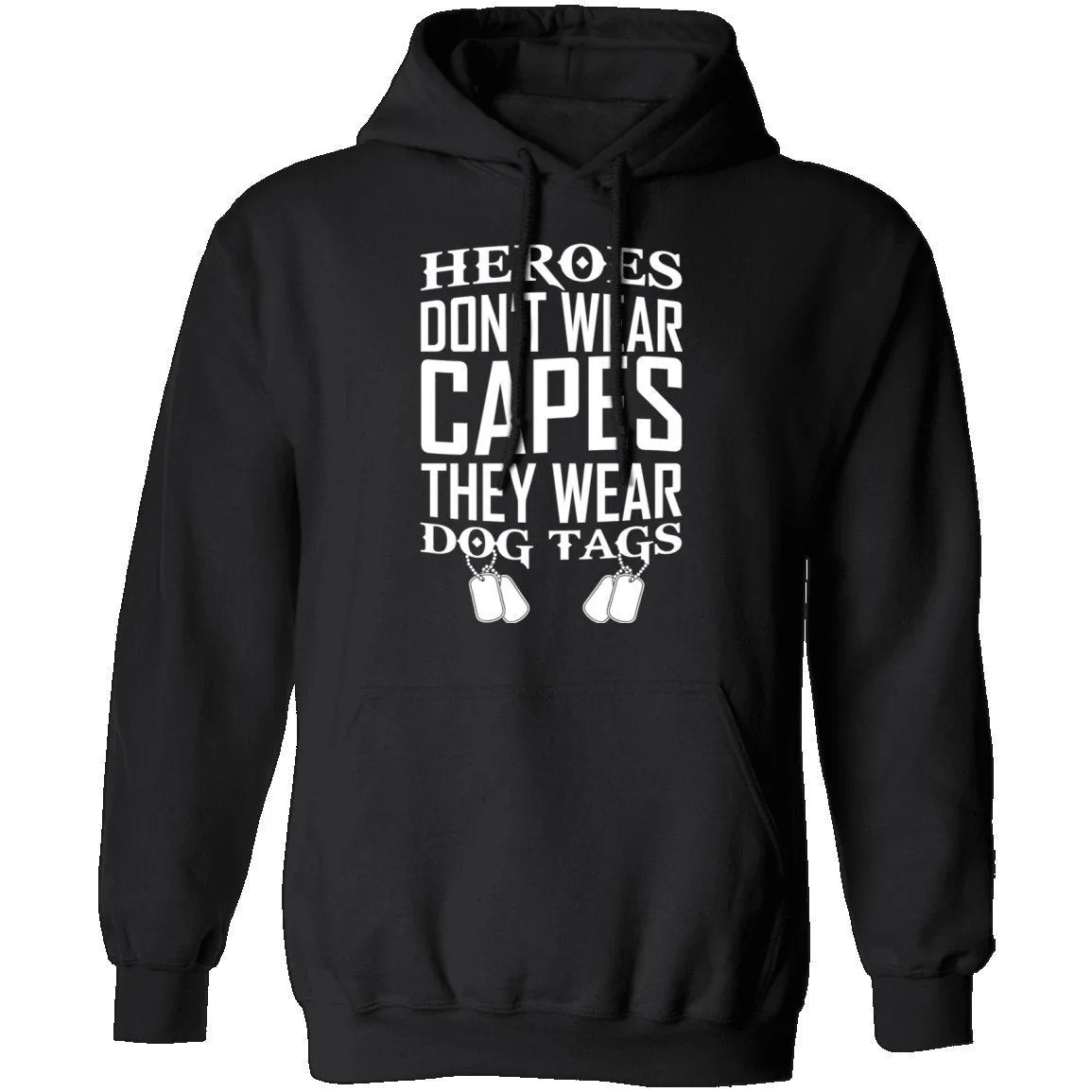 Heroes Wear Dog Tags T-Shirt