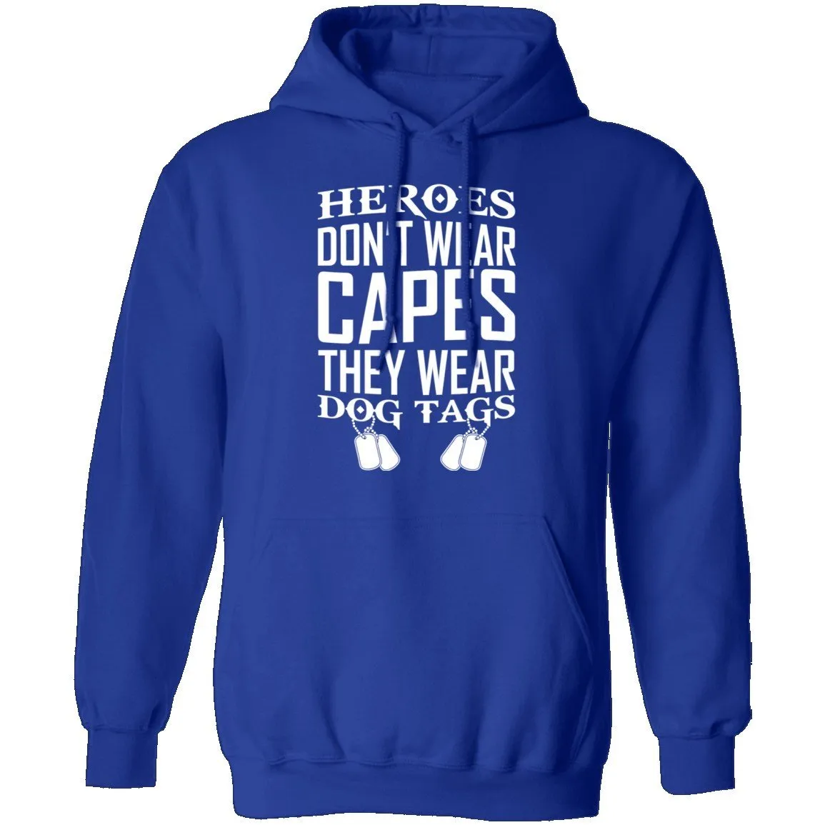 Heroes Wear Dog Tags T-Shirt
