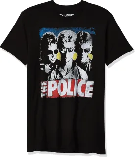 Liquid Blue Men's Standard The Police Greatest Hits Short Sleeve T-Shirt