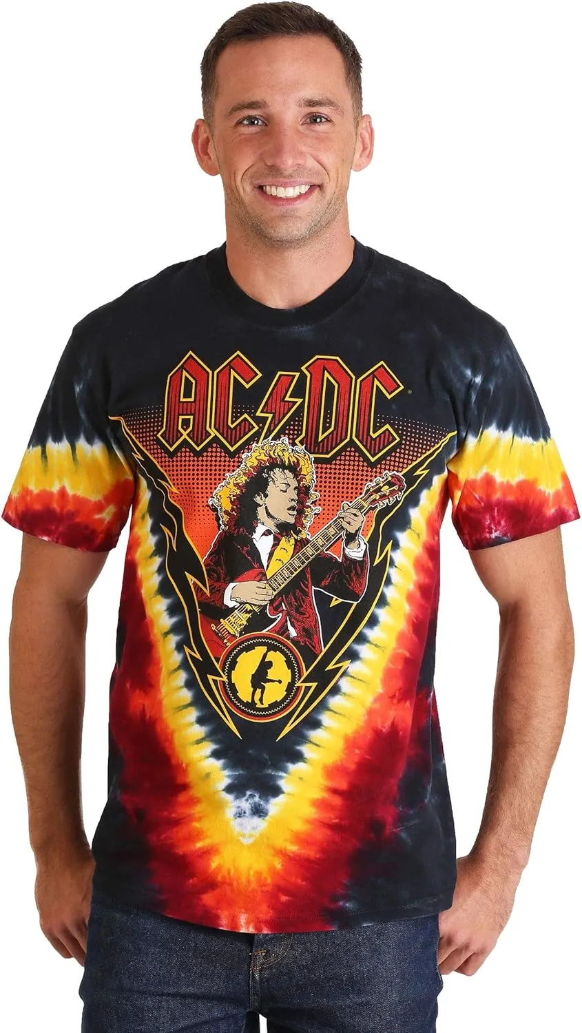 Liquid Blue t-Shirt Metal Men's AC-DC - Angus Lightening 11849