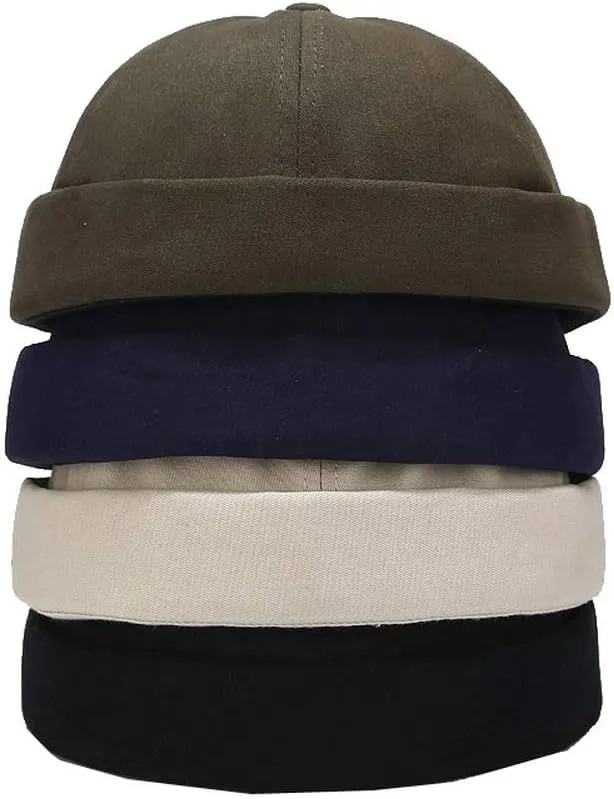 Men Women Cotton Docker Cap