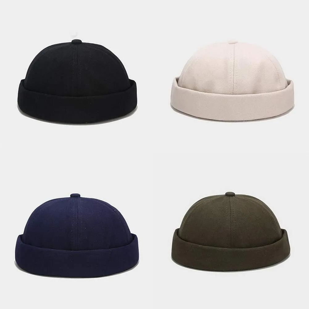 Men Women Cotton Docker Cap