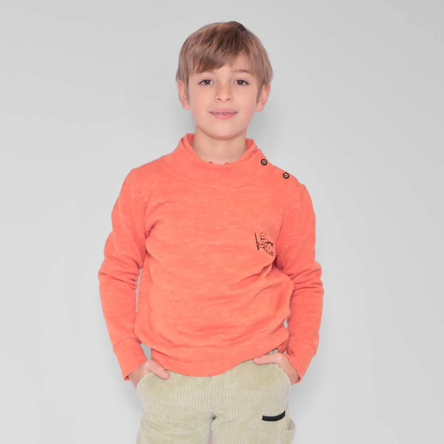 Oranje Kinder Sweatshirt