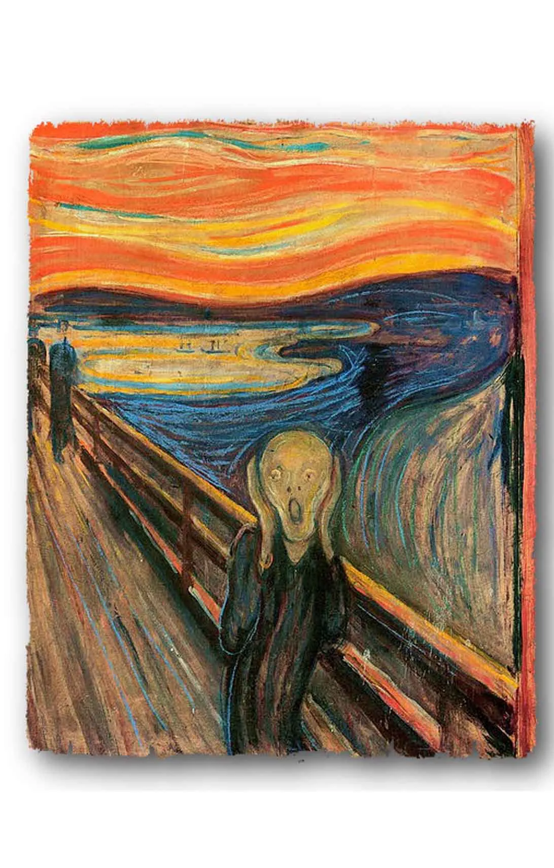 The Scream by Edvard Munch Printed Art Tights