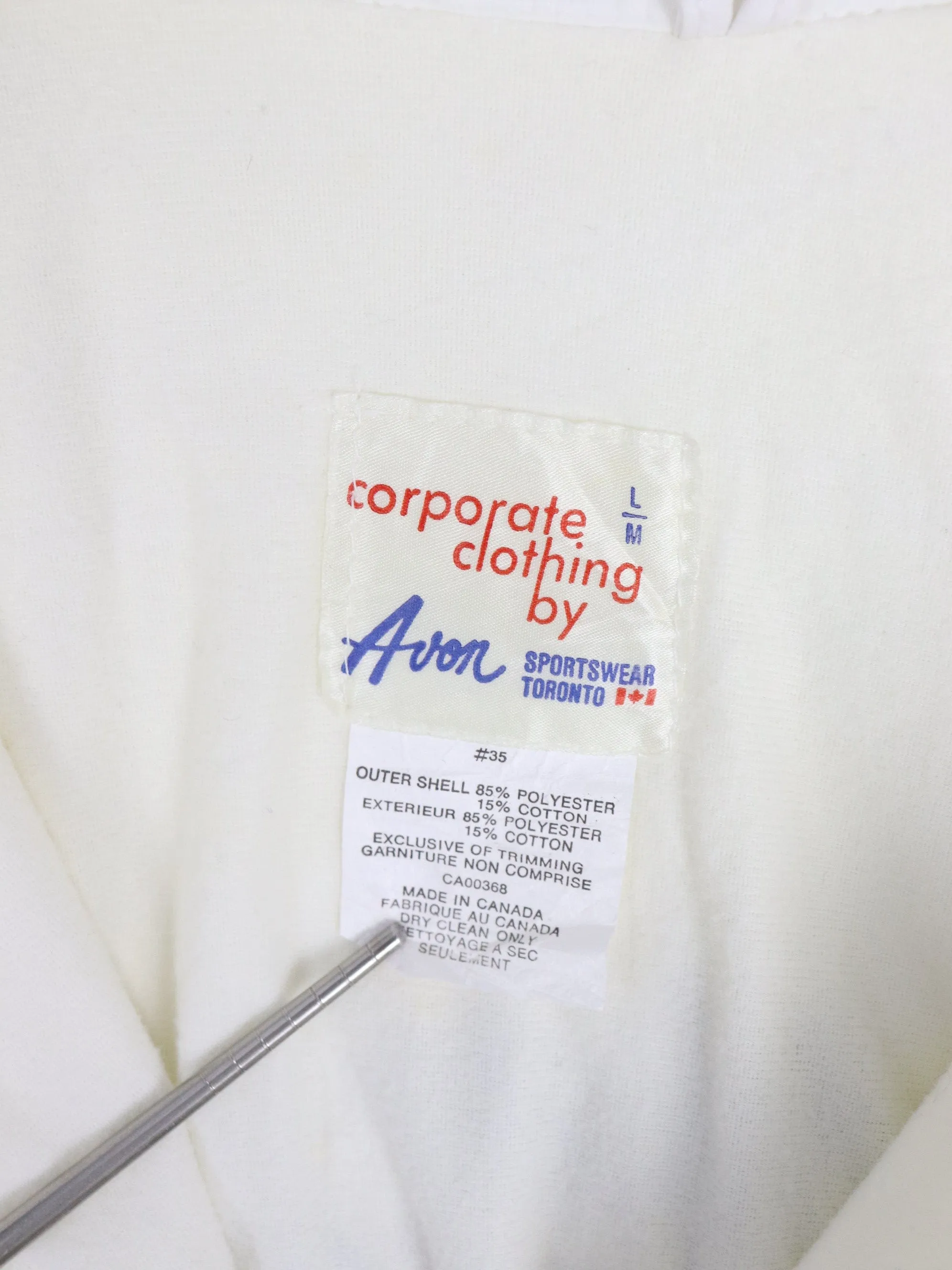 Vintage Dayton Tires Jacket Mens Large White 90s Racing Windbreaker